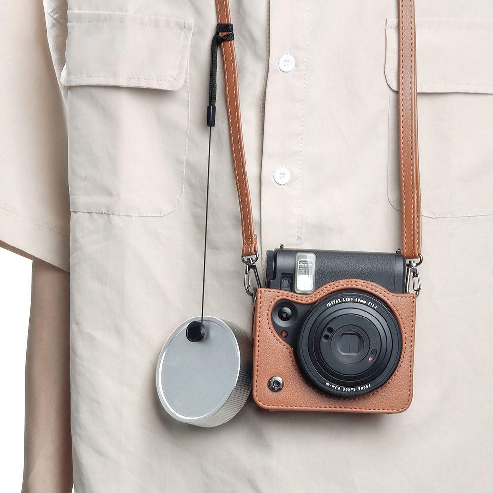 Мгновенная крышка объектива камеры из алюминиевого сплава, защитная пленка для Fujifilm instax mini 99 Camping