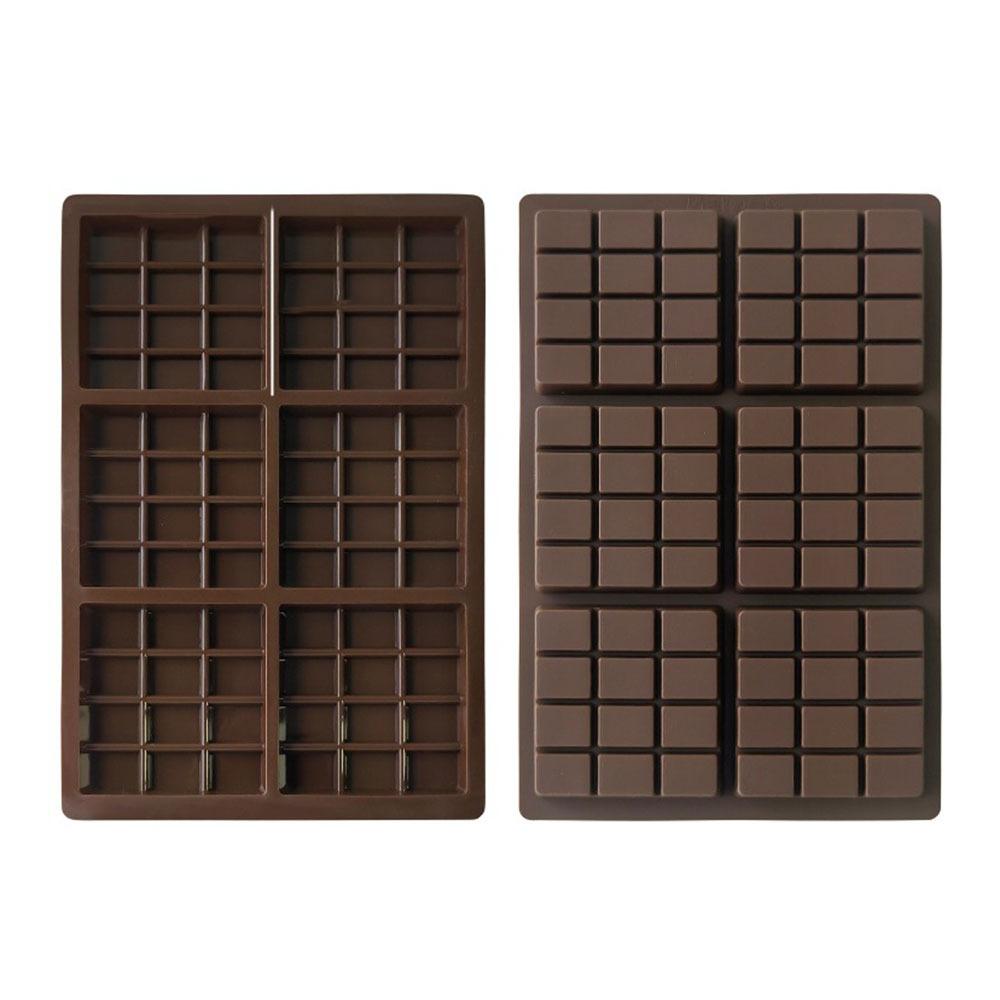 2 шт. Глубокая форма для шоколада с антипригарным покрытием, разрывающиеся формы для конфет, прочная белковая форма для закусок своими руками