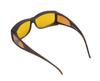 Солнцезащитные очки ESCHENBACH Wellness Protect Yellow, закрывающие глаза, маленькие, линзы, 1663-815