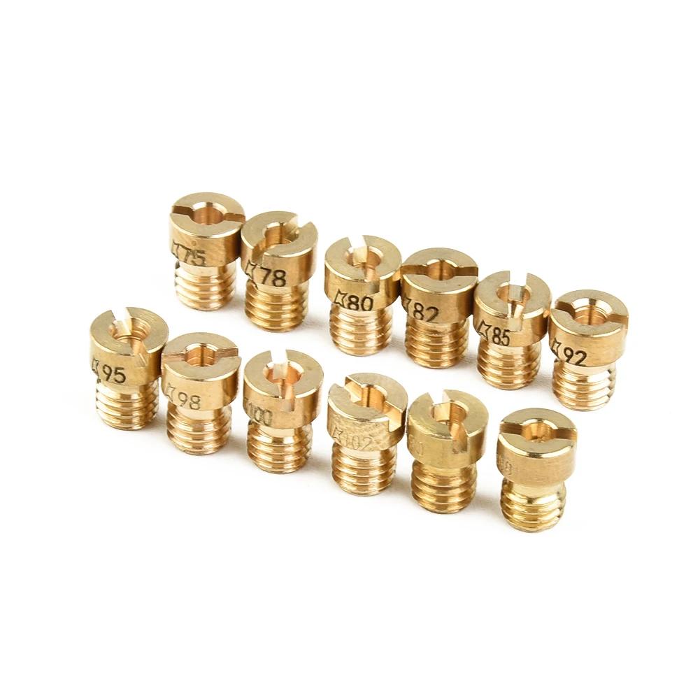 Улучшение подачи топлива для гонок с помощью комплекта из 12 главных жиклеров карбюратора 75 102 для гоночного карбюратора Dellorto PHBG ADDS