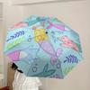 1pc Mermaid Cats Automatic Open/Close Umbrella, Formal Events - Ideal Gift for Family or Friends, Outdoor Accessory yy251211136