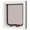 Cat Mate Белая кошачья дверца с 4-позиционным замком 19,2 x 20 см