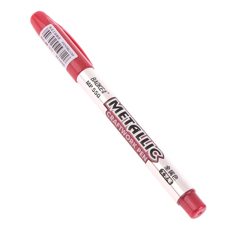 Diy Металлические Водонепроницаемые Перманентные Краски Маркеры Золотые И Серебряные Для Рисования Учащиеся Принадлежности Маркер Ручка Для Рукоделия