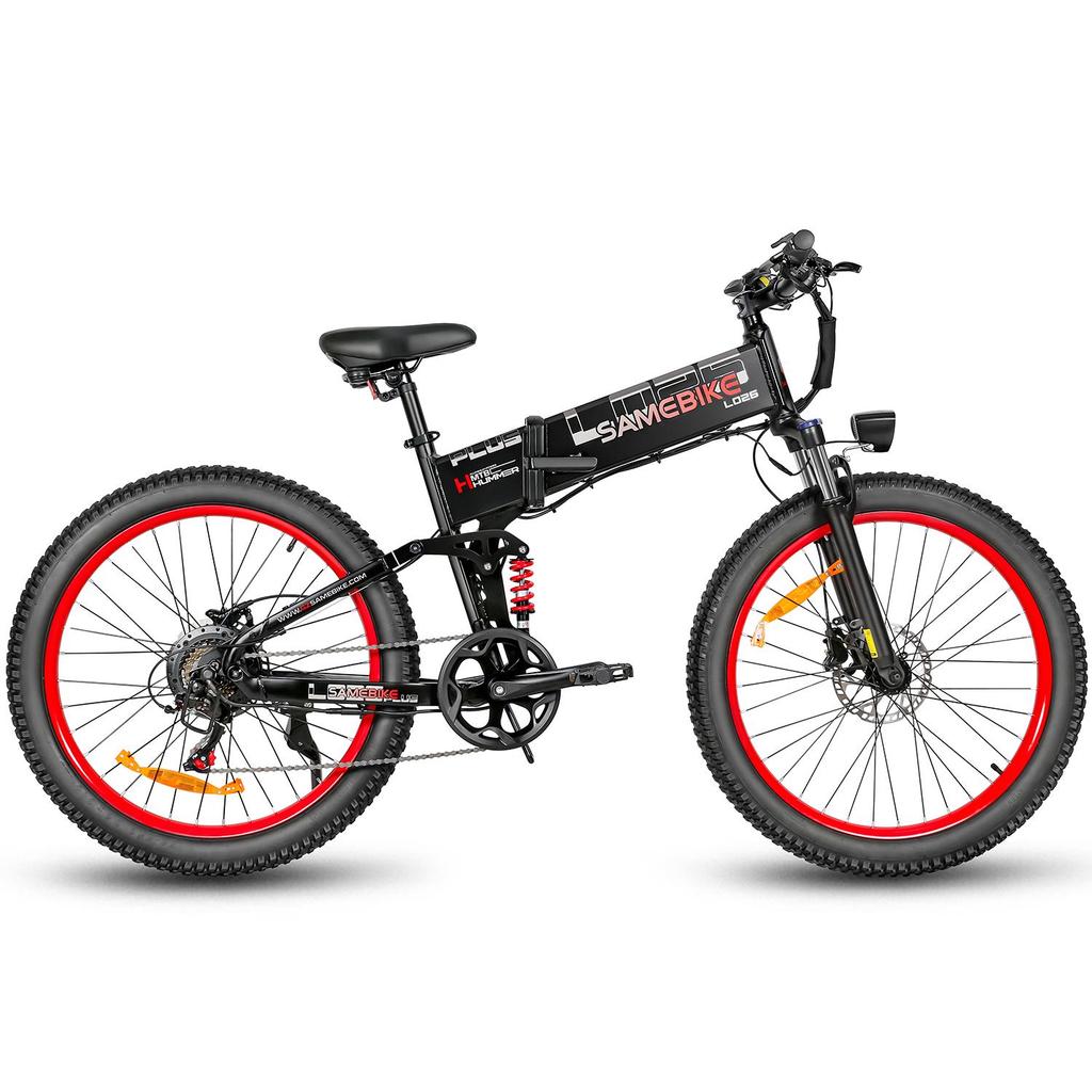 SAMEBIKE Складной электрический велосипед LO26Plus 26" с батареей 48V 15Ah 1000W