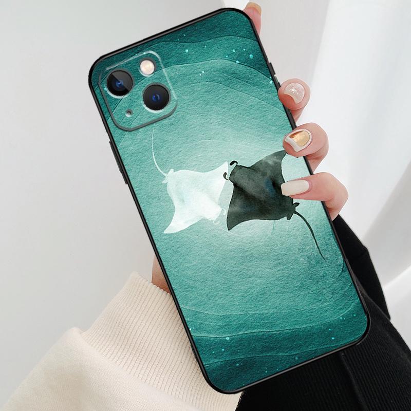 Чехол для телефона с изображением ската для iPhone 17 Pro Max 14 13 12 11 15 16 Pro Max mini 16 15 Plus 16e 17 Air