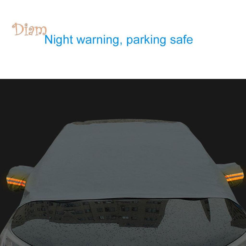 Car Windshield Cover Anti-freeze Sun Shadow Protector Winter Thickening Car Supplies Snow Glass Cover Anti-frost