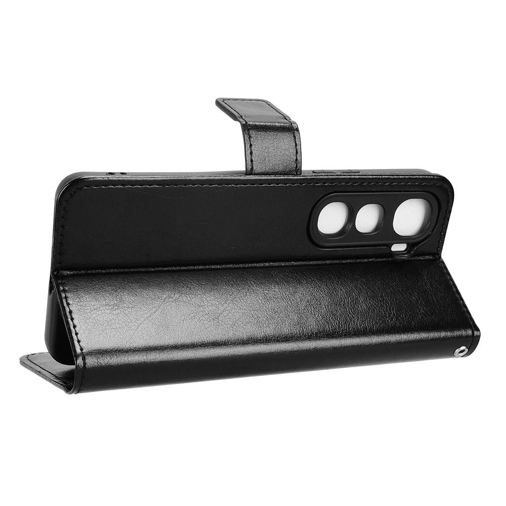 Для vivo Y400 5G/vivo Y400 4G Чехол из искусственной кожи с ремешком Текстура Crazy Horse Обложка-кошелек для телефона