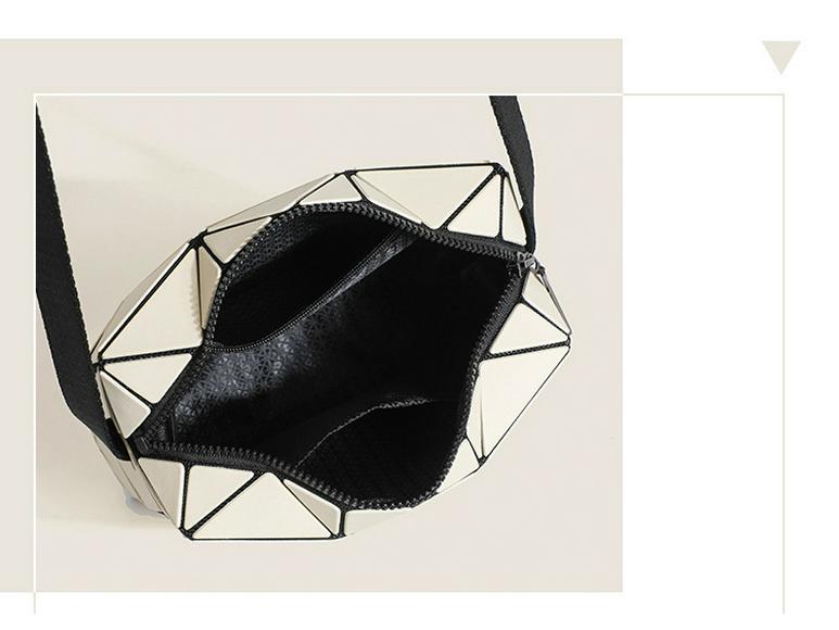 Miyake 2024 женская сумка-мессенджер с геометрическим узором и ромбами Cupid, небольшой квадратный универсальный дизайн