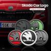 ABS Значок на решетку радиатора капота и багажника автомобиля для Yeti Kamiq Kodiaq Karoq Octavia Fabia Rapid Vrs Mk3 Superb A5 A6