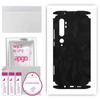 apgo Protective Skin Sticker for the Back+sides Compatible with Xiaomi Mi Note 10 Pro, Full Wrap Film, Foil, Vinyl - Pattern Black Camo