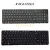 B03C Клавиатура с подсветкой для HP Probook 650 G2- G3 655 G3 450 G3 455 841137-001 Подсветка с рамкой