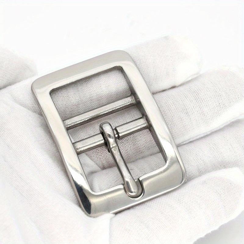 26mm/38mm Stainless Steel Belt Buckle Adjustable Single Pin Buckle Leathercraft Parts Accessories