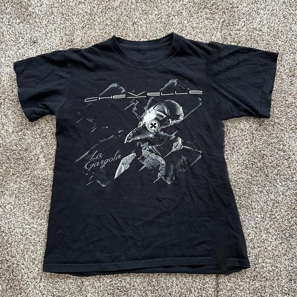 Футболка унисекс Chevelle La Gargola Tour Band Все размеры от S до 5XL HRO50 Футболка унисекс