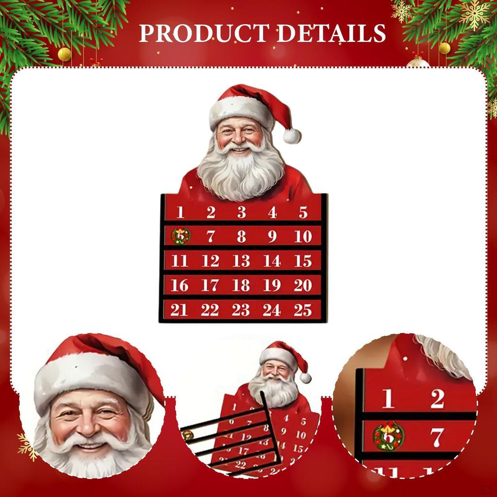 Christmas Advent Calendar Xmas Decoration Shop Business School Tabletop Gift Wall Hanging