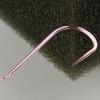 Ultra-Sharp Black Titanium Fish Hook - Pink A1 Fly Sleeve for Wild Competition Fishing, Barbless Design