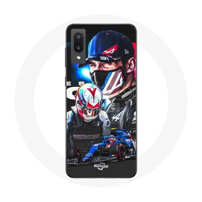 Чехол для Samsung Galaxy A02 Формула 1 Эстебан Окон гонщик F1