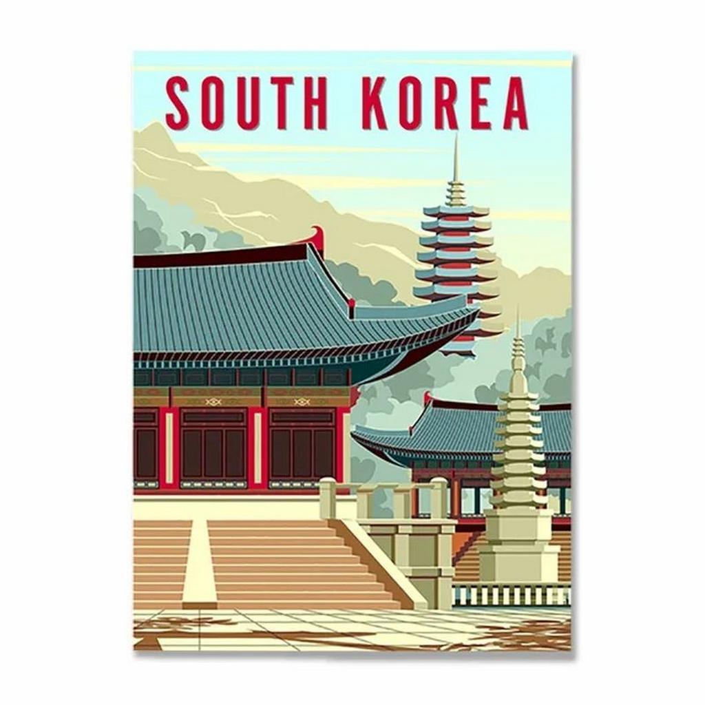 Metal Tin Signs Cappadocia Dubai Wall Decoration Plaque Vintage Art Poster Iron Painting for Man Cave Home Cafe Garden Club Bar