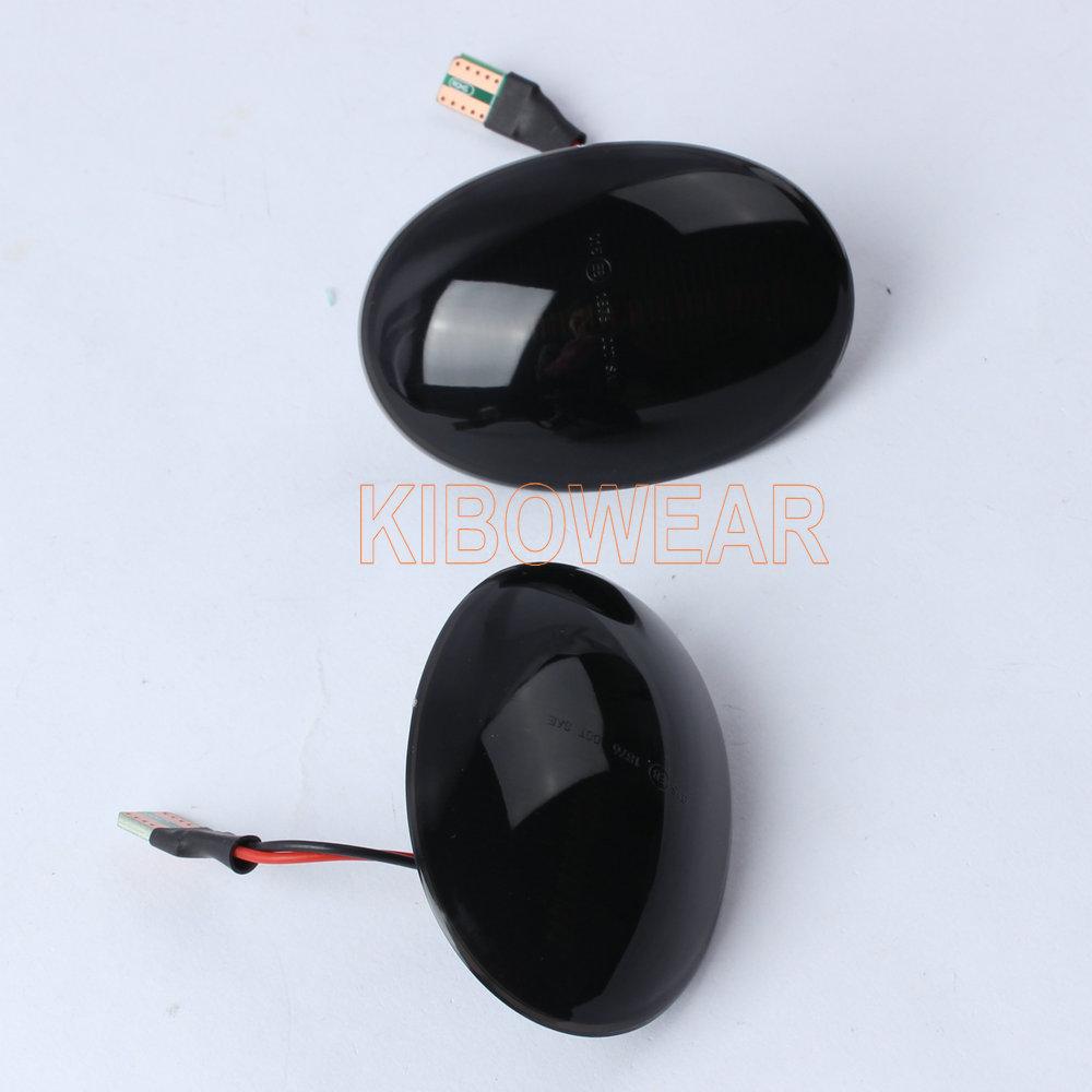 2 шт. динамический светодиодный боковой маркер для MINI Cooper R55 R56 R57 R58 R59 2007-2013 указатель поворота на крыле