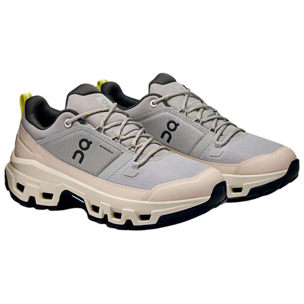 ON  Cloudrock Low Waterproof Alloy Ice Women Sneakers Grey 3WF10143317