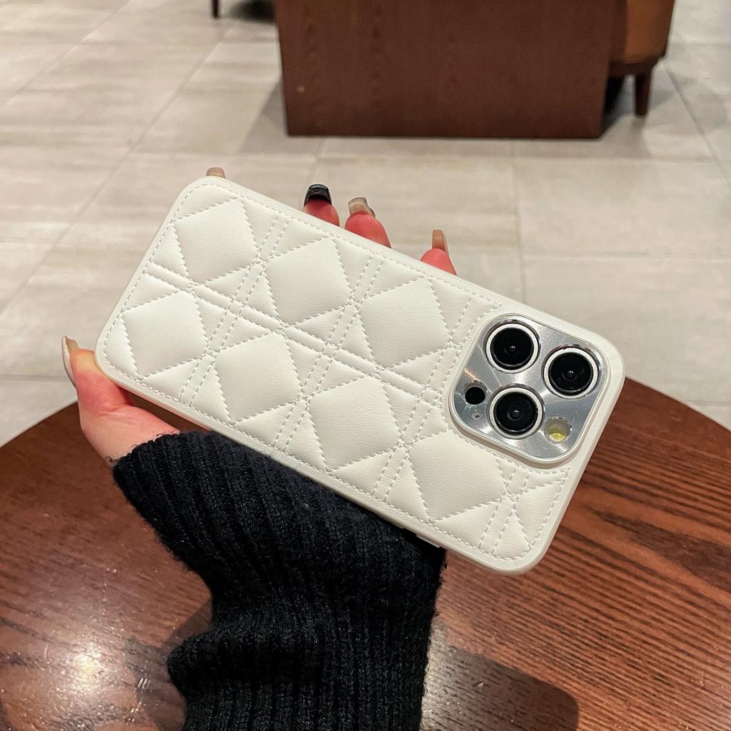 Ультра-роскошный кожаный чехол для телефона iPhone 14 13 12 Pro Max, противоударный и противоударный чехол для телефона iPhone 16 15 Plus Pro Max