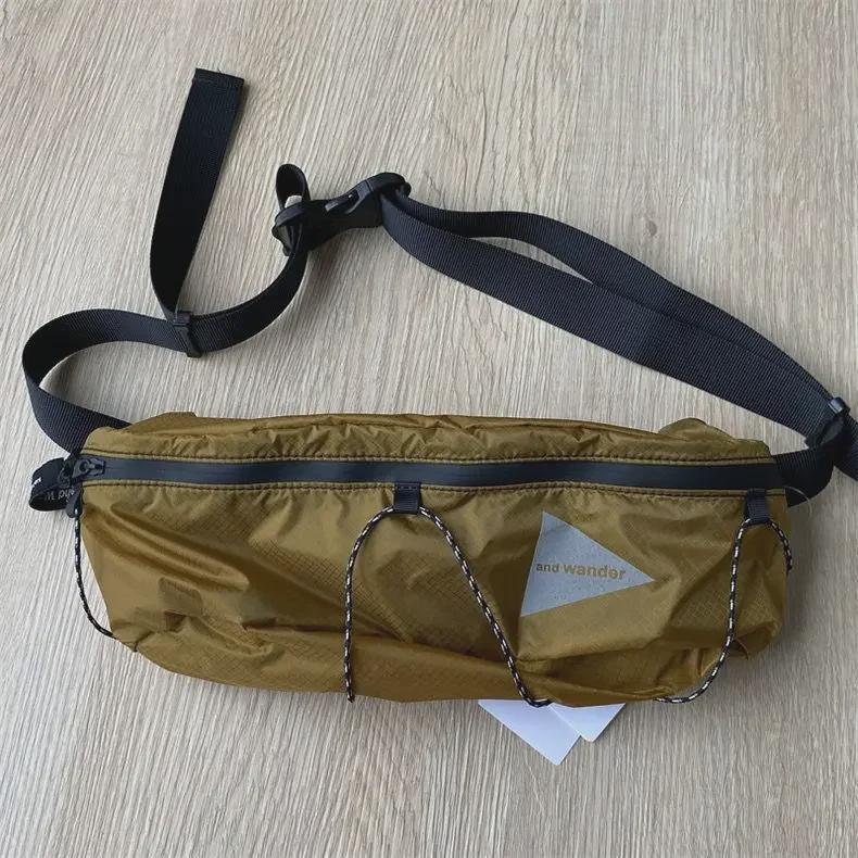 Ультратонкая 3-метровая светоотражающая водонепроницаемая нейлоновая клетчатая сумка DuPont на пояс и грудь