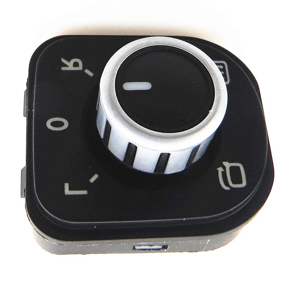 5ND959565A Exterior Rearview Mirror Control Switch Knob for VW Golf MK5 MK6 Passat B6 R32 5K0959565