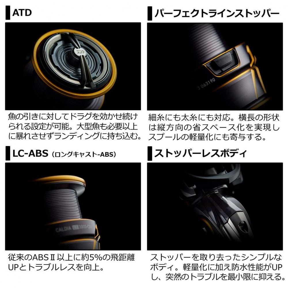 DAIWA Спиннинг 21 Caldia LT2500S