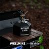 WELLHIKE G2 Flat Air Tank Vintage Cover Air Tank Protective Portable Aluminum Black Solid Air Tank Cover Camping Accessories
