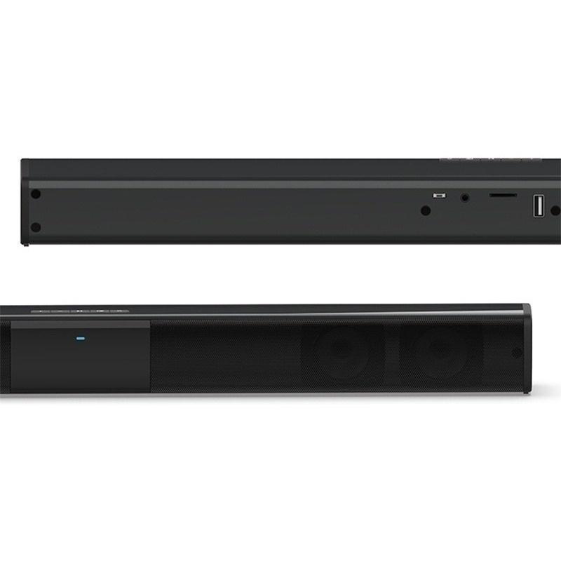 Computer Audio Desktop Home Desktop Small Speaker Subwoofer Long Speaker with Microphone Integrated