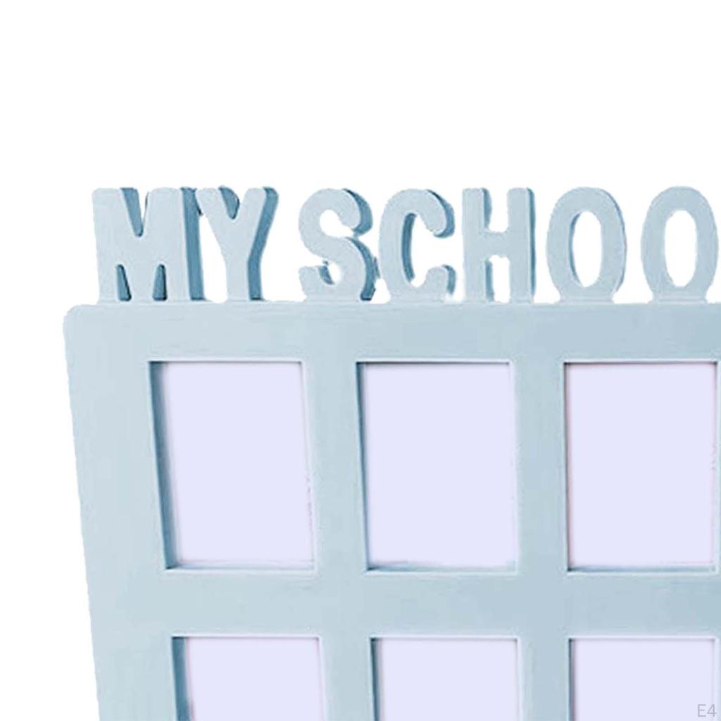 Hanging School Picture Frame from Kindergarten to Graduation Photo Frames Growing Memory