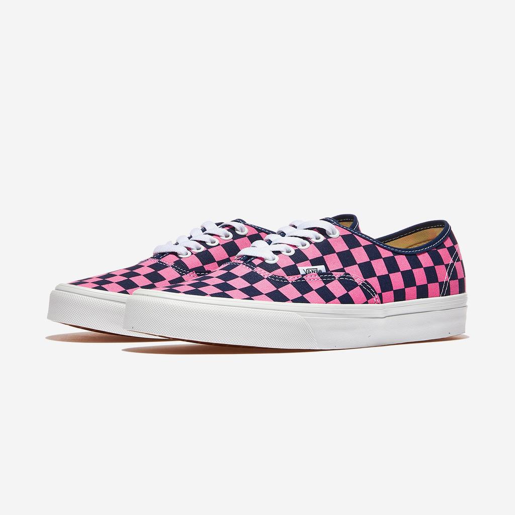 [Vans] Authentic - Checkerboard Deep Indigo/Pink Fizz [VN000EAD1VZ] [Shipped from Korea] 100% Authentic
