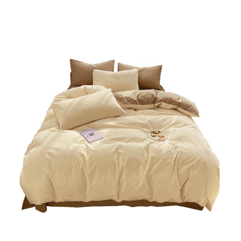 Maoren 100% Cotton 4-Piece Bedding Set