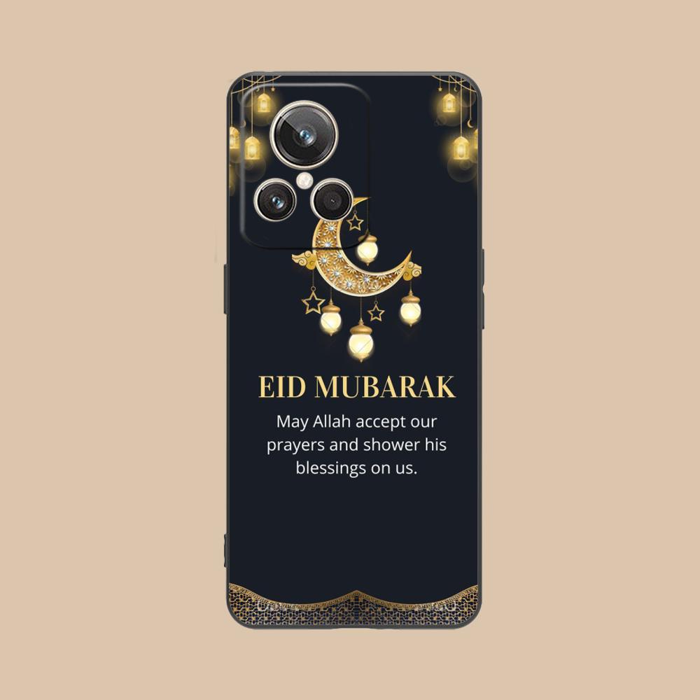 Чехол для мобильного телефона Eid Mubarak для Realme GT 8 Neo Pro C75 73 71 C67 65 C55 53 C35 31 C20 15 Цветной Печатный Чехол Чехол Роскошный