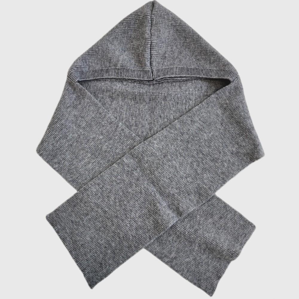 Long Knitted Beanies Cap Soft Balaclava Caps Korean Autumn Winter Hooded Scarf Unisex
