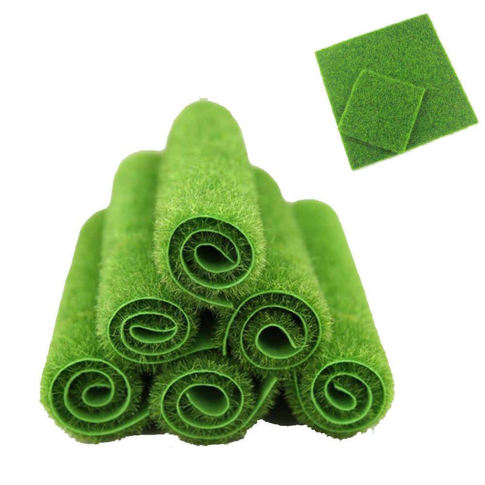 Популярный квадратный высококачественный имитационный садовый искусственный газон, искусственный травяной орнамент