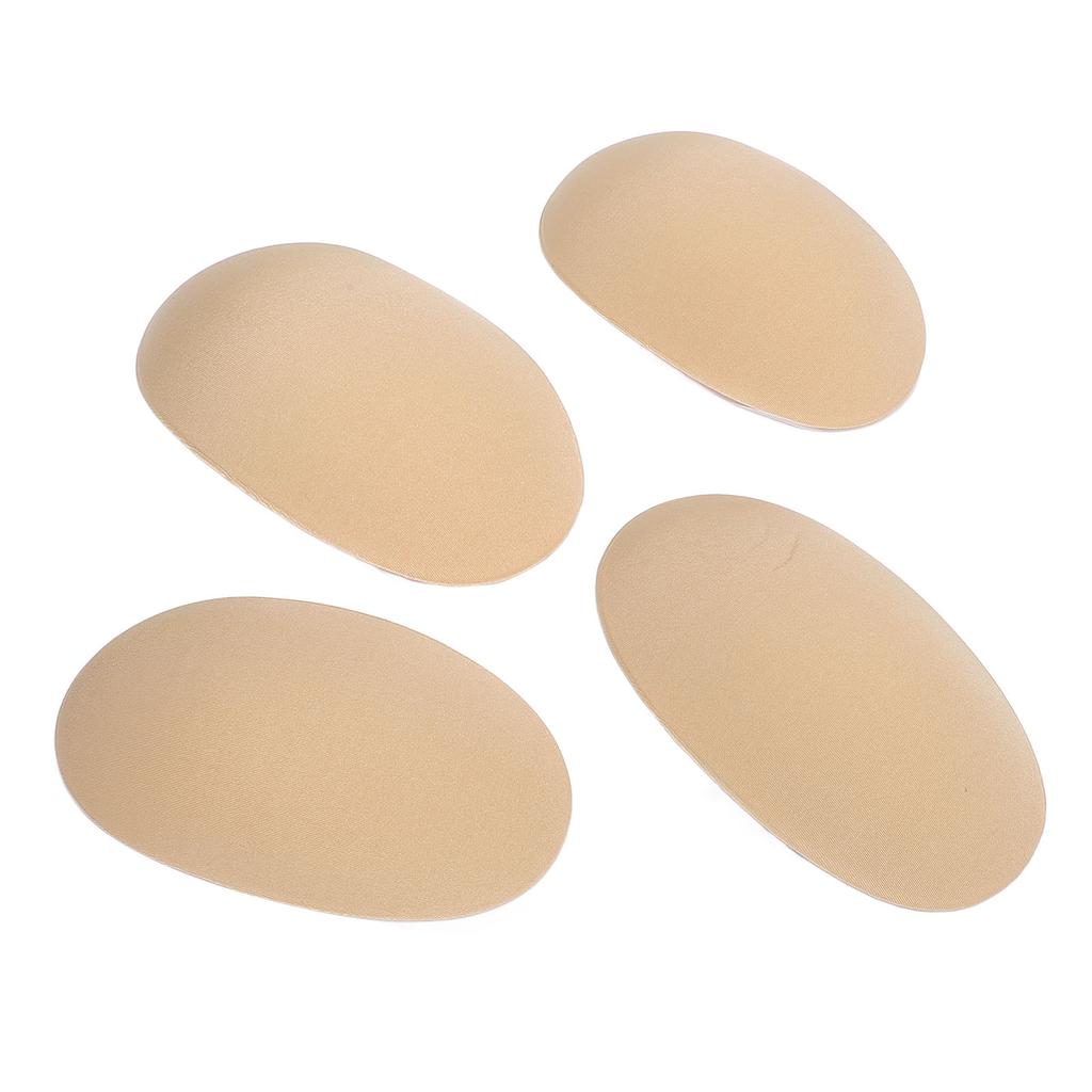 2 пары подплечников съемные самоклеящиеся противоскользящие подплечники телесного цвета для женской и мужской одежды