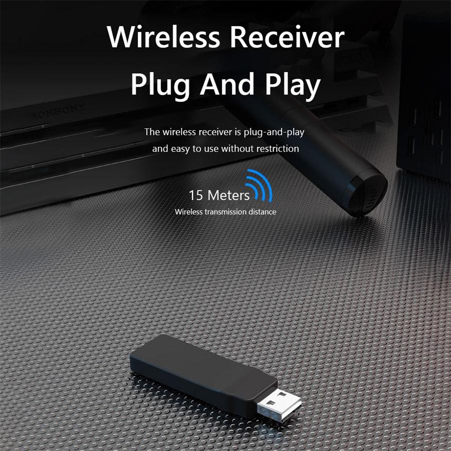 Wireless Game Microphone Speaker HiFi Mic for N-S / P5 / P4 / Wii U / Xb-one Game Console Karaoke Accessories