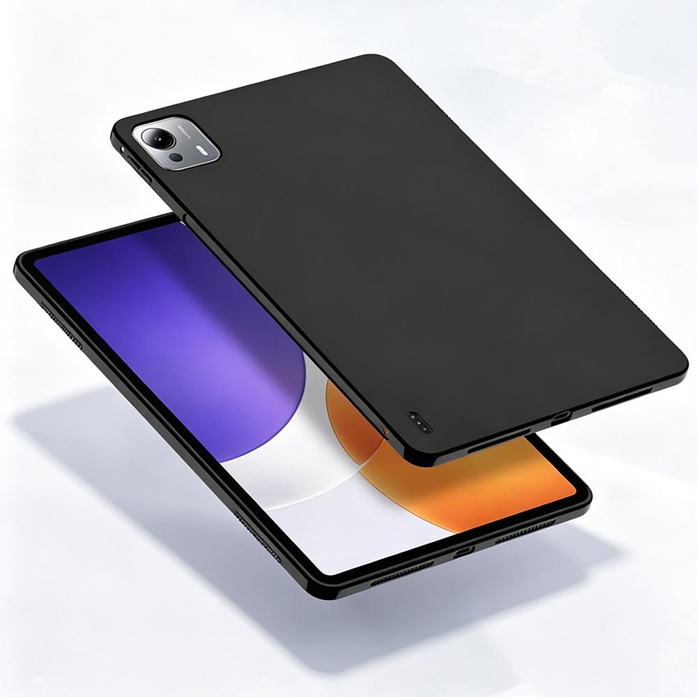 Tzion для Redmi Pad 2 3 4 5 6 7 8 Pro SE Max Ultra 8.7 8.8 10.61 11 11.2 12.1 12.4 12.5 14 Мягкий силиконовый чехол Черный корпус
