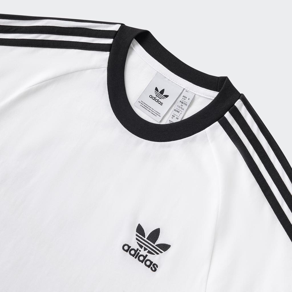 Adidas 3-Stripes Comfortable Cool Breathable Soft Short Sleeve T-Shirt Men Tops White KB2460