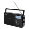 Retekess TR638 Portable Small Shortwave Portable Digital AM FM LCD Adjustable Lock Card Dual Power Supply High Large Ideal Gift for Seniors Radio,