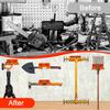 Настенная стойка для триммеров Органайзер для гаража Держатель для мотокос Сверхпрочный садовый держатель для электроинструментов для сарая Мастерской Триммер для травы Кусторез