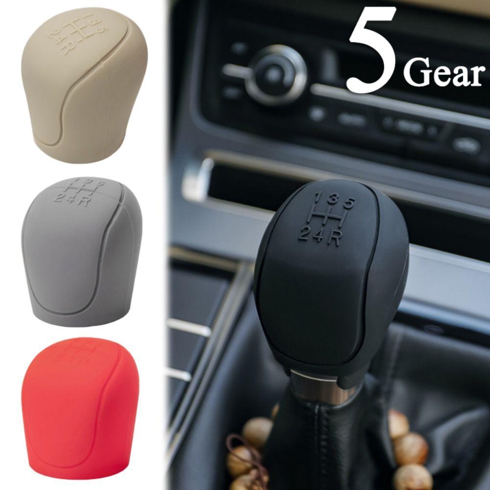 5-speed Car Gear Shift Knob Cover Handle Protective Covers Gear Shift Knob Cover Gear Shift Cover