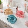 Collapsible Silicone Washing Bucket Foldable Portable for Makeup Brushes Paintbrushes Travel Outdoor Painting Activities