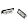 2X Led Car Styling Canbus License Plate Lamp For Smart Fortwo Rear Number Plate Light Auto Accessory