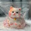 Cute Cat Soft Squeeze Toys Silicone Cat Pinching Toy New Stress Relief Toy  for Adults Kids