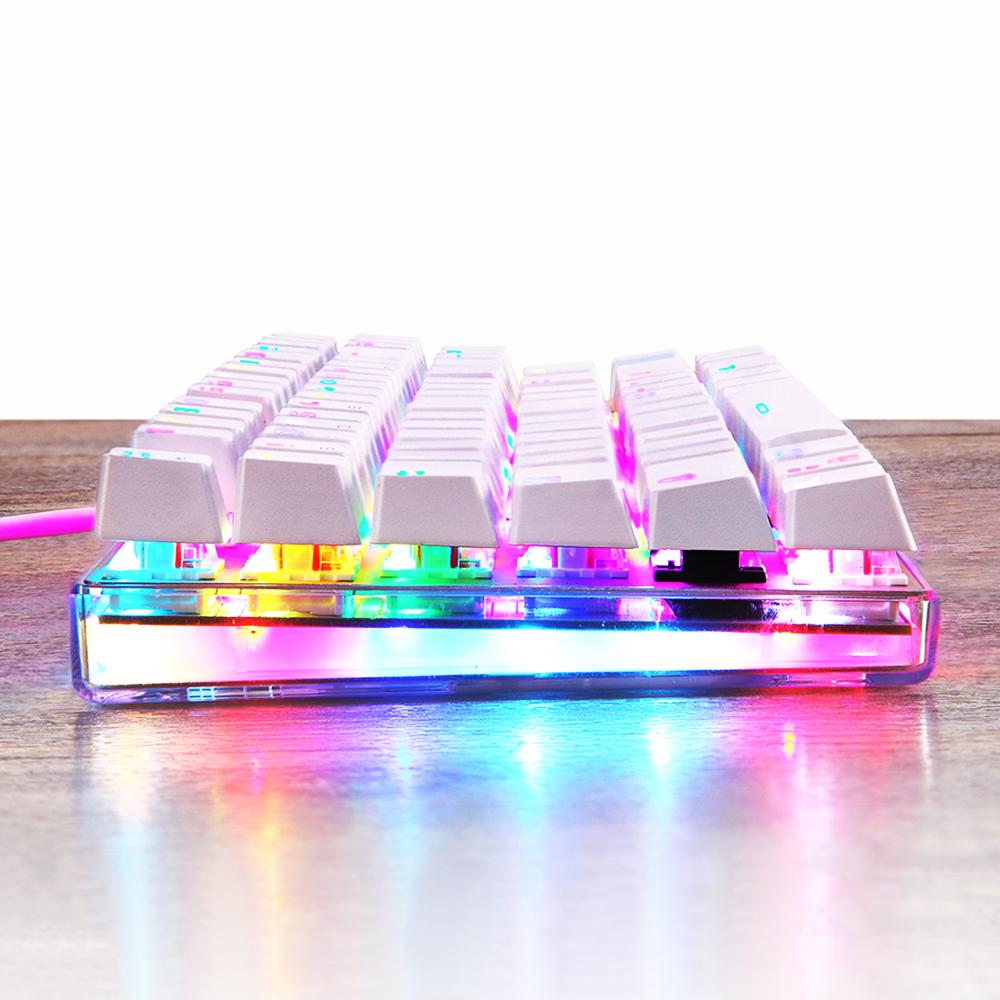 MOTOSPEED K87S Механическая клавиатура Игровая клавиатура Проводная игровая USB-клавиатура со светодиодной подсветкой RGB