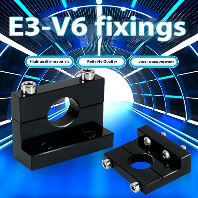 E3-V6 Hotend Fixed Block V6 Radiator Bracket For 3D Printer Accessories Extruder Assembly