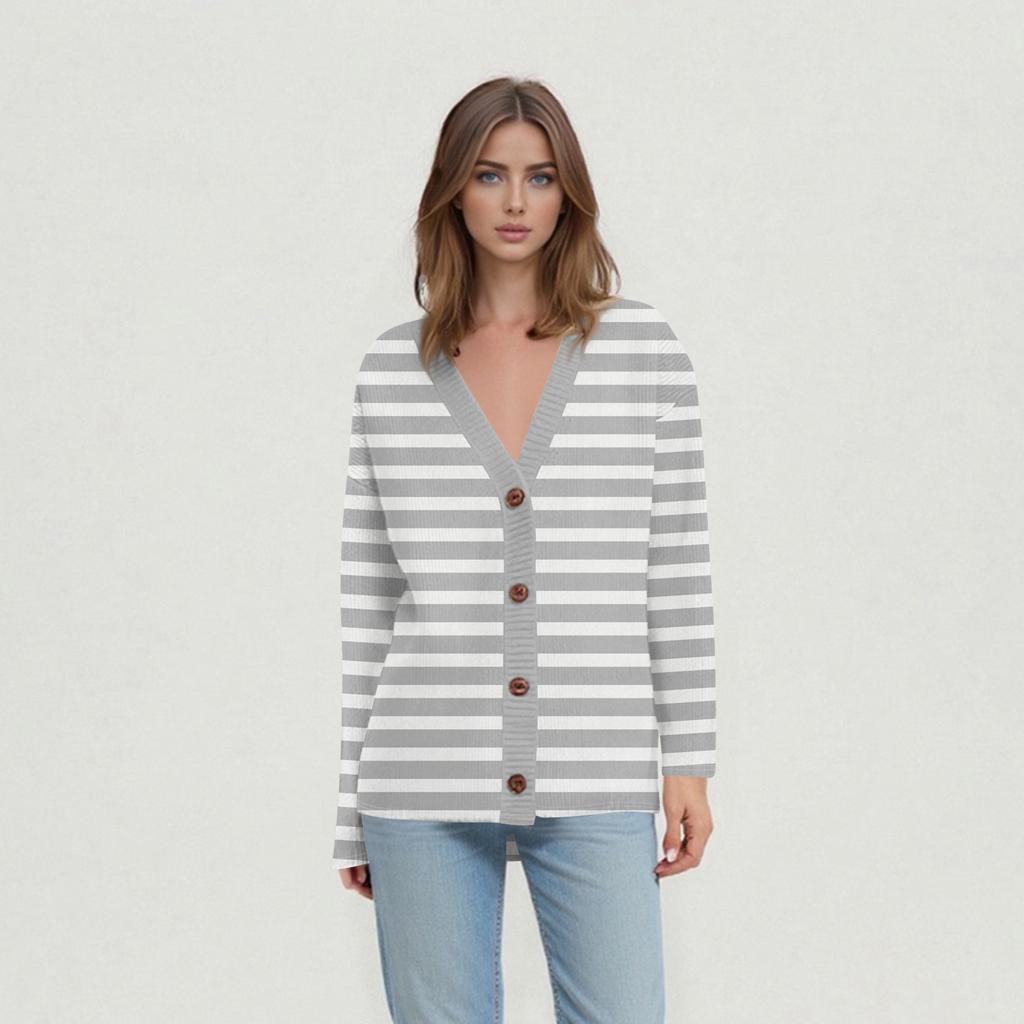 Women's Casual Everyday Tops Knitted Cardigan Jacket