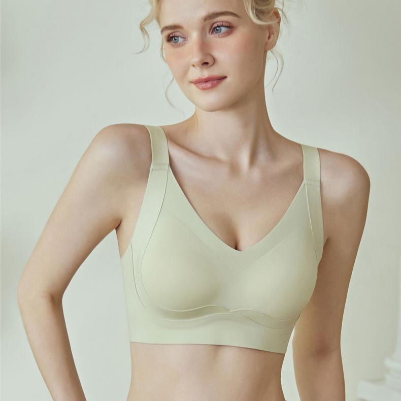 Нижнее белье Красивая спина Фиксированная чашка Большой размер Бюстгальтер Пуш-ап Собирающий Аксессуар Бюстгальтер