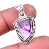 Natural Cacoxenite Gemstone 925 Solid Sterling Silver Jewelry Pendant 1.25" J7u73
